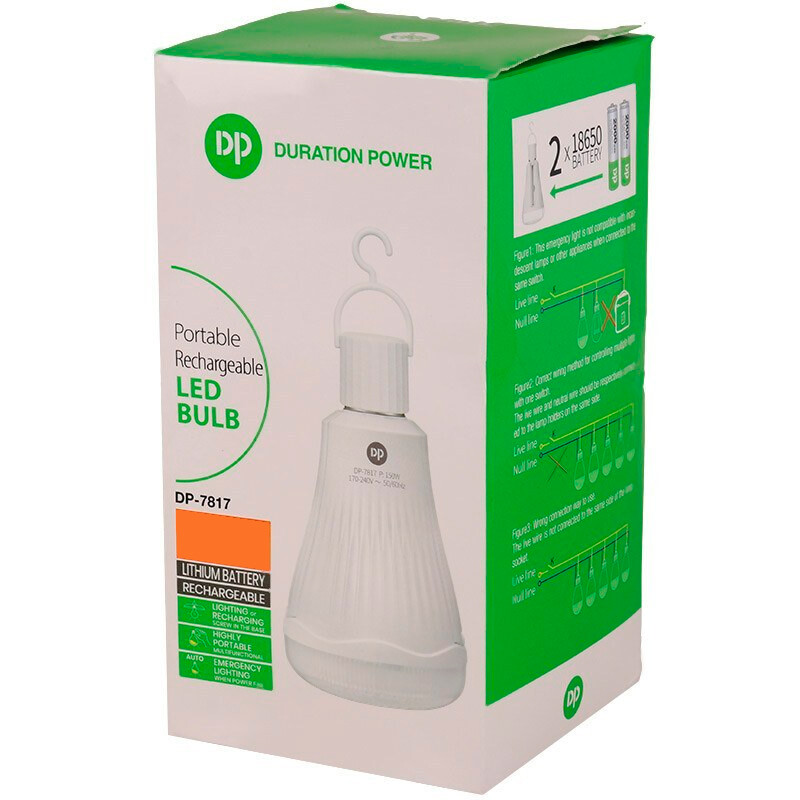 لامپ آویزدار شارژی DP.LED Light DP-7817 9W