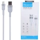کابل لایتنینگ فست شارژ 65 وات وریتی CB-3160I-W طول 1 متر