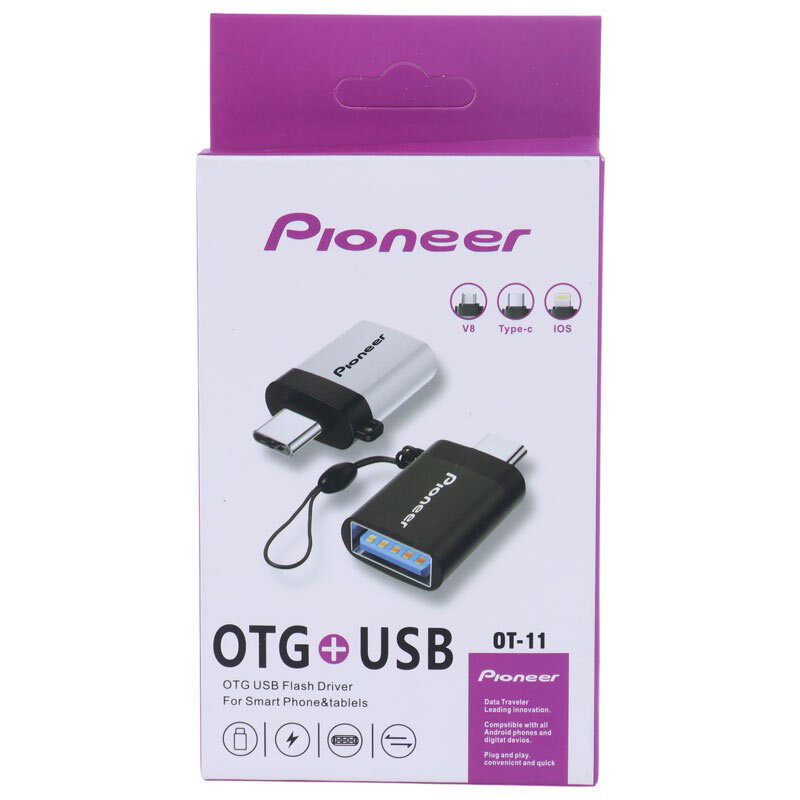 تبدیل USB OTG به Type-C پایونیر OT-11