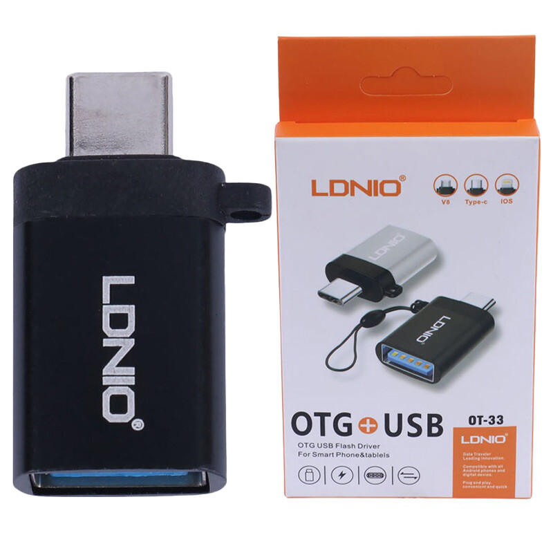 تبدیل USB OTG به Type-C الدینیو OT-33