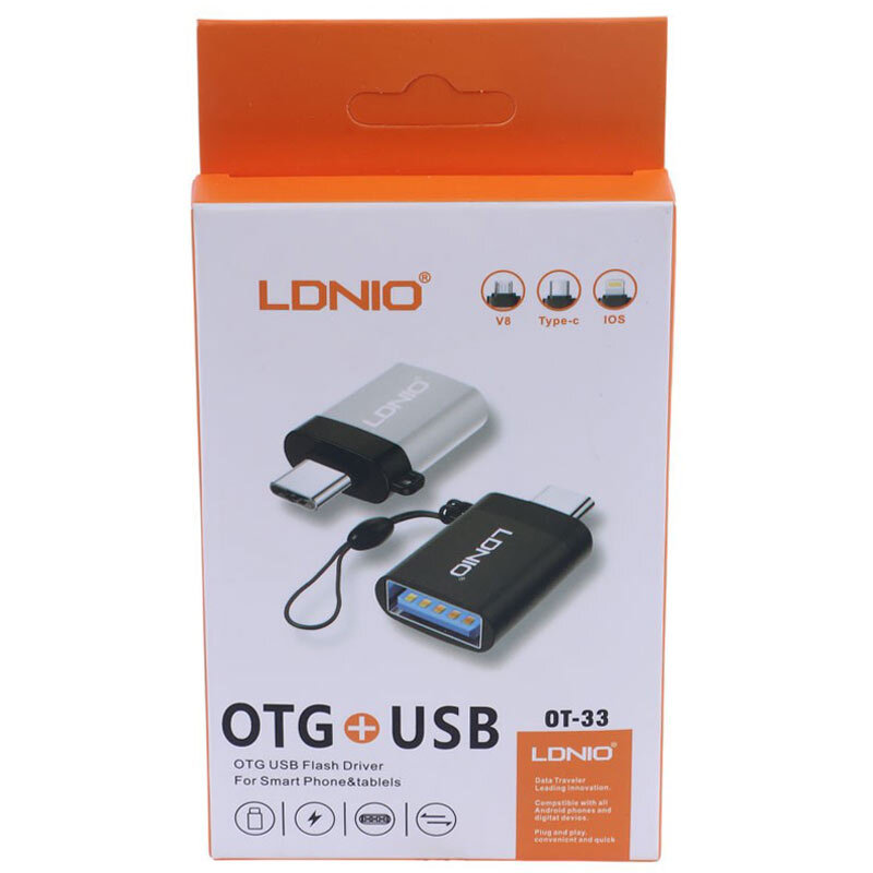 تبدیل USB OTG به Type-C الدینیو OT-33