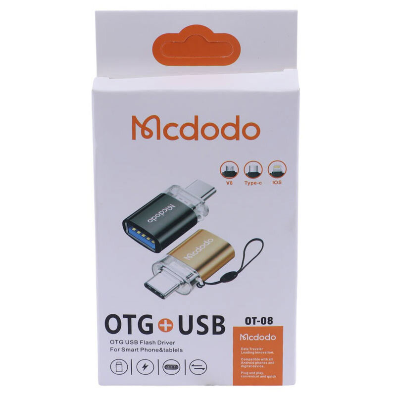تبدیل USB OTG به Type-C مک دودو OT-08
