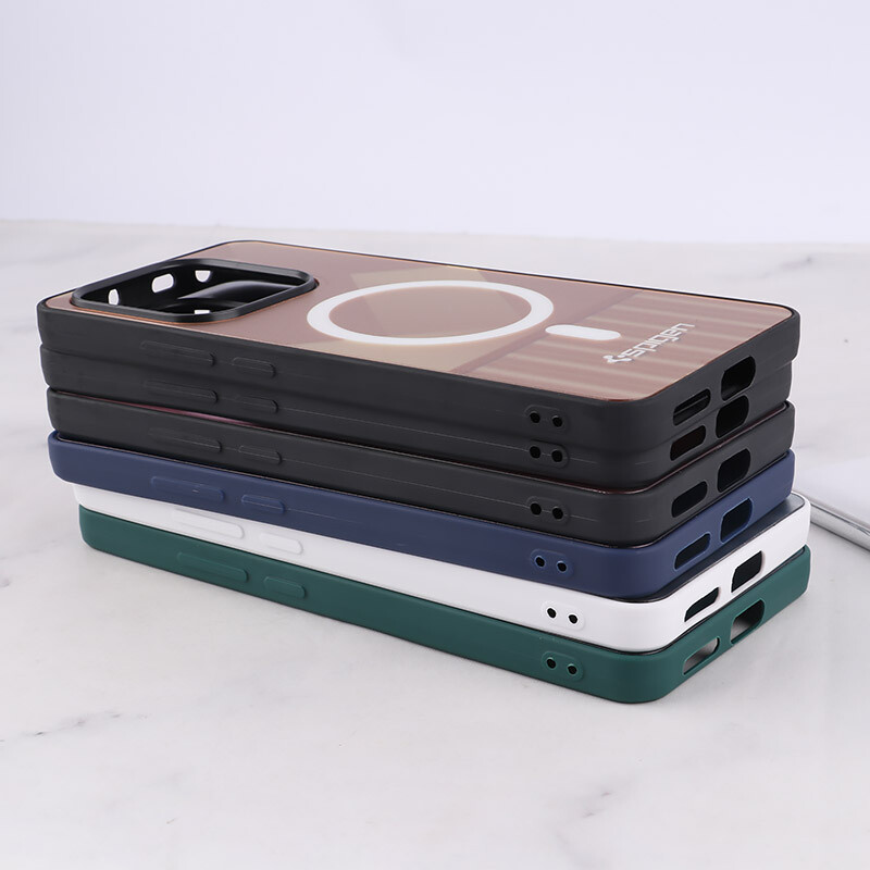 قاب Spigen شیائومی Redmi Note 14 طرح مگ سیف