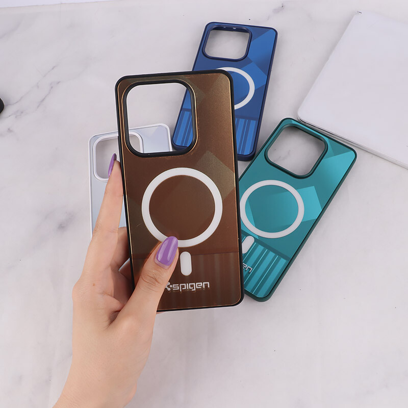 قاب Spigen شیائومی Redmi Note 14 طرح مگ سیف