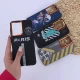 قاب چرمی سامسونگ Galaxy A56 طرح دار دور محافظ لنز متال