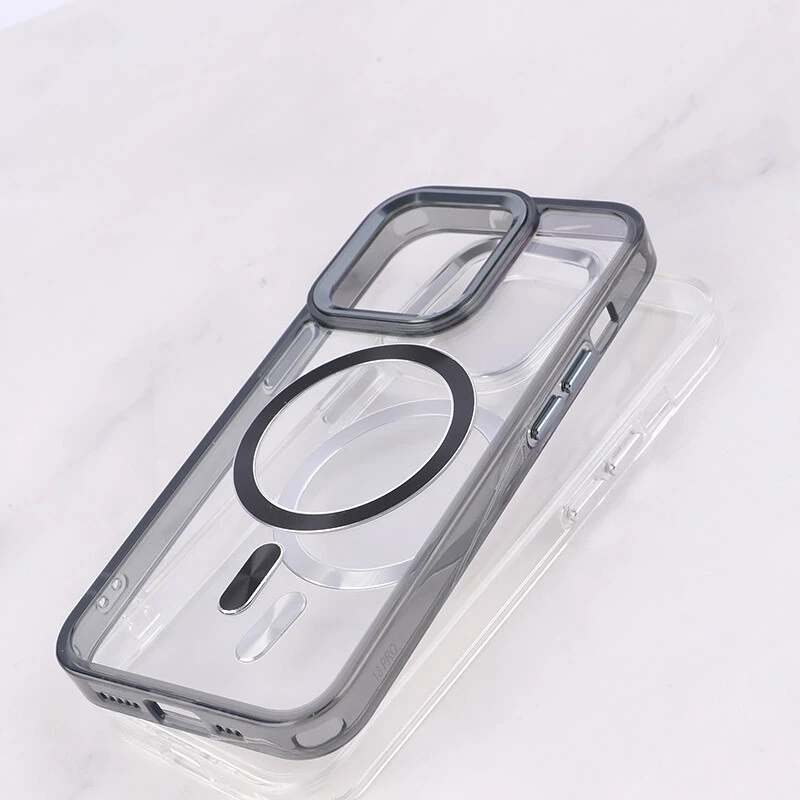 قاب ژله ای مگ سیف آیفون iPhone 13 Pro دور محافظ لنز متال