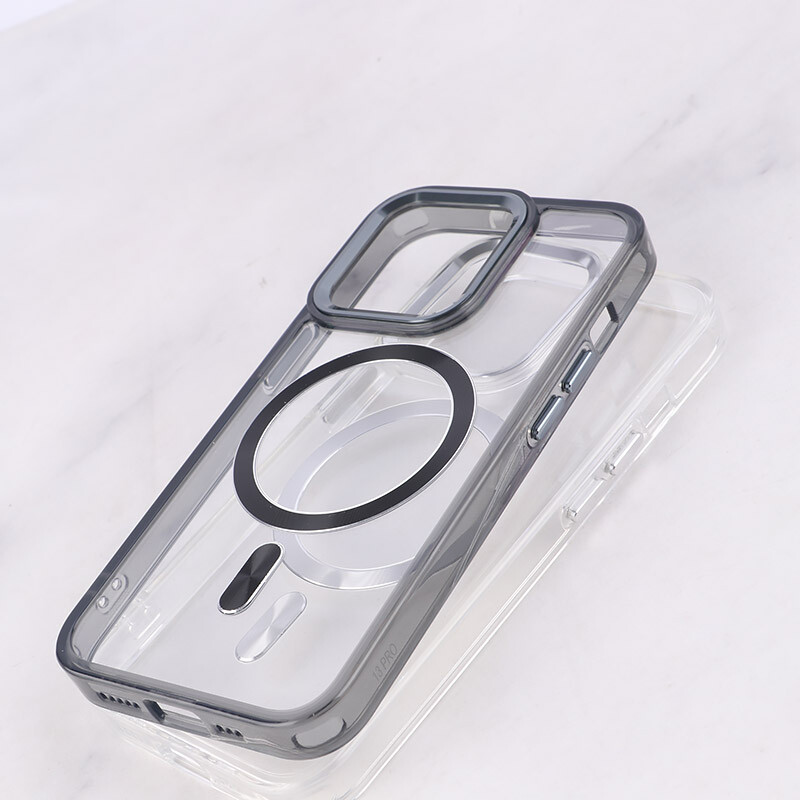 قاب ژله ای مگ سیف آیفون iPhone 13 Pro دور محافظ لنز متال