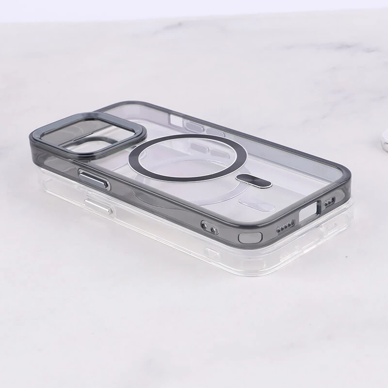 قاب ژله ای مگ سیف آیفون iPhone 13 Pro دور محافظ لنز متال