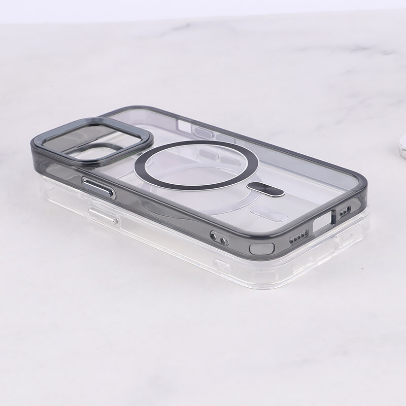 قاب ژله ای مگ سیف آیفون iPhone 13 Pro دور محافظ لنز متال