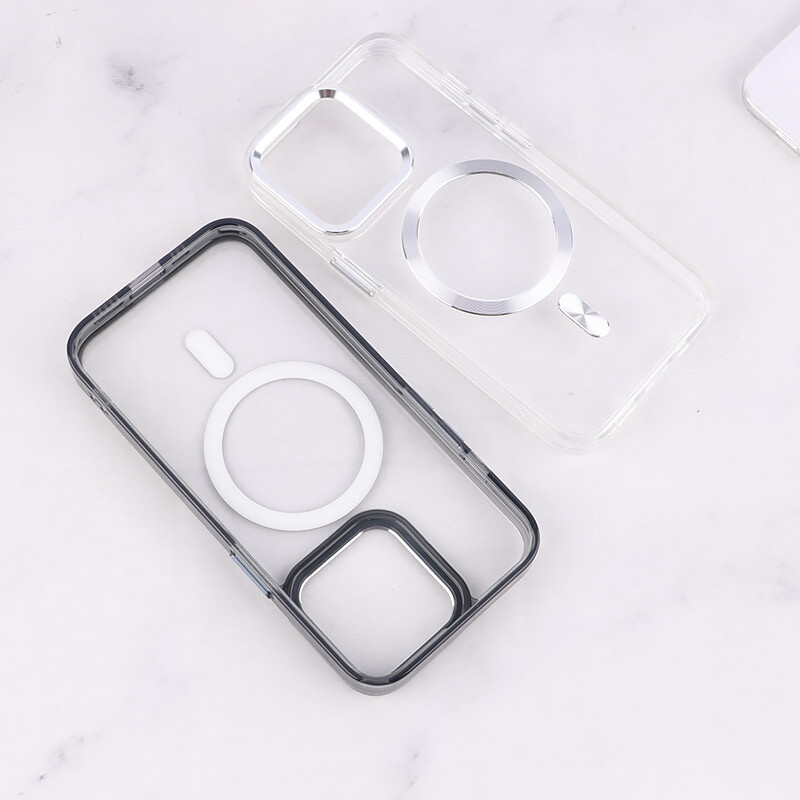 قاب ژله ای مگ سیف آیفون iPhone 13 Pro دور محافظ لنز متال