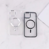 قاب ژله ای مگ سیف آیفون iPhone 13 / 14 دور محافظ لنز متال