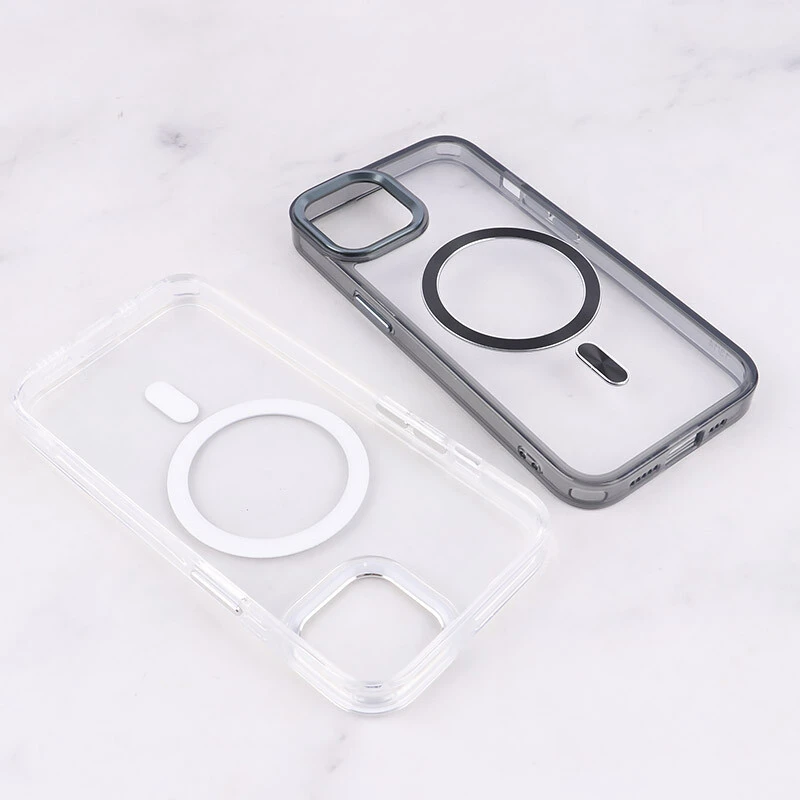 قاب ژله ای مگ سیف آیفون iPhone 13 / 14 دور محافظ لنز متال