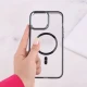 قاب ژله ای مگ سیف آیفون iPhone 13 Pro Max دور محافظ لنز متال