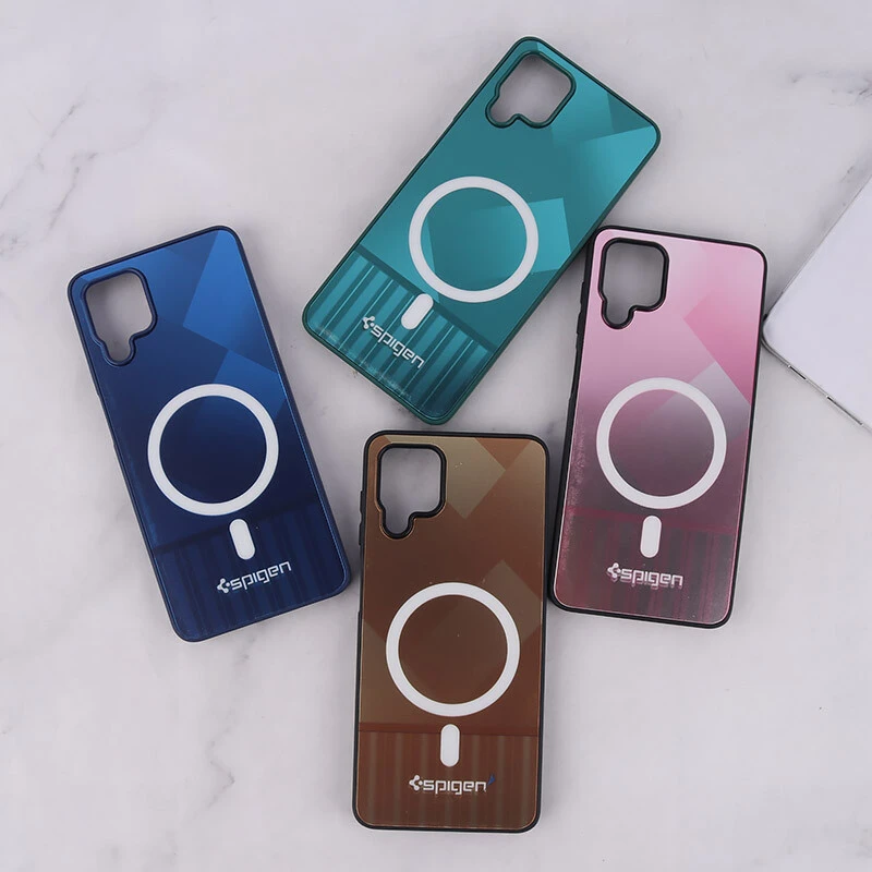 قاب Spigen سامسونگ Galaxy A12 / M12 طرح مگ سیف