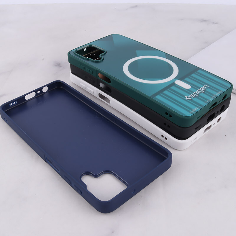قاب Spigen سامسونگ Galaxy A12 / M12 طرح مگ سیف