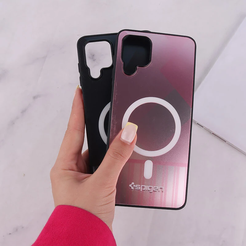 قاب Spigen سامسونگ Galaxy A12 / M12 طرح مگ سیف