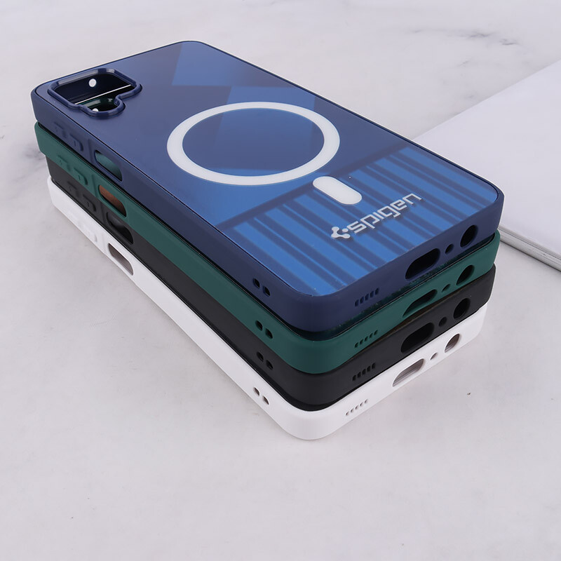 قاب Spigen سامسونگ Galaxy A12 / M12 طرح مگ سیف