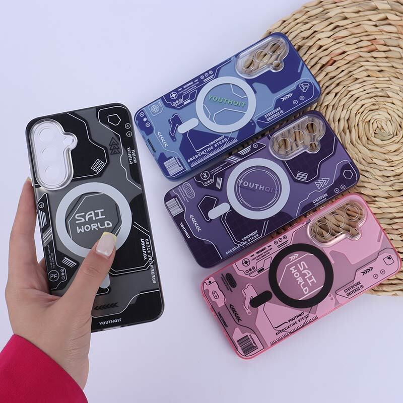 قاب Youthqit سامسونگ Galaxy A56 محافظ لنزدار طرح برد