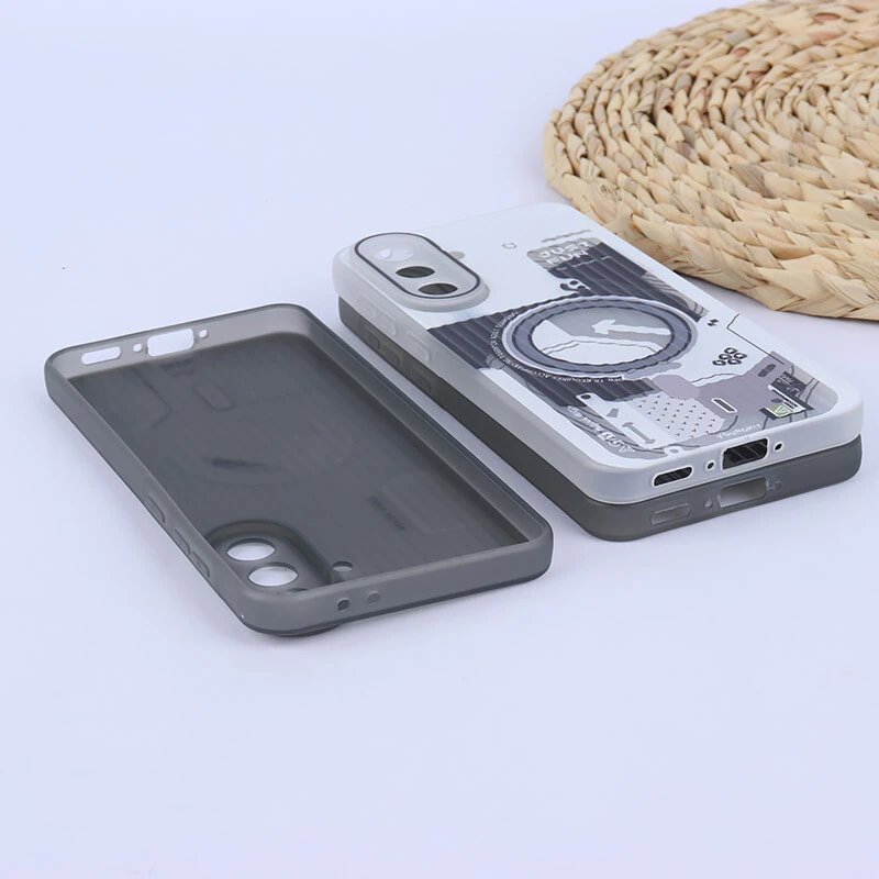 قاب سامسونگ Galaxy A56 کرکره ای پشت مات محافظ لنزدار