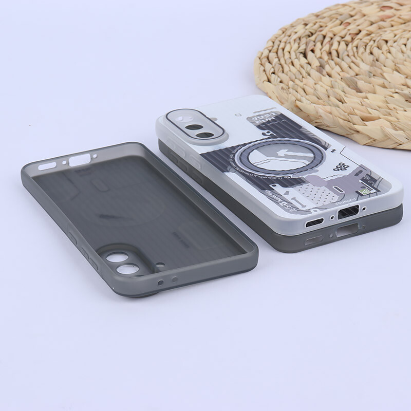 قاب سامسونگ Galaxy A56 کرکره ای پشت مات محافظ لنزدار