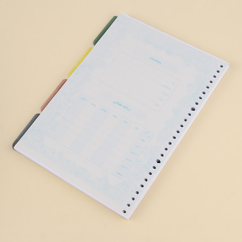 دفتر کلاسور 100 برگ البرز کد 2