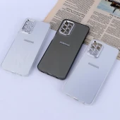قاب PC سامسونگ Galaxy A32 5G براق متال محافظ لنزدار