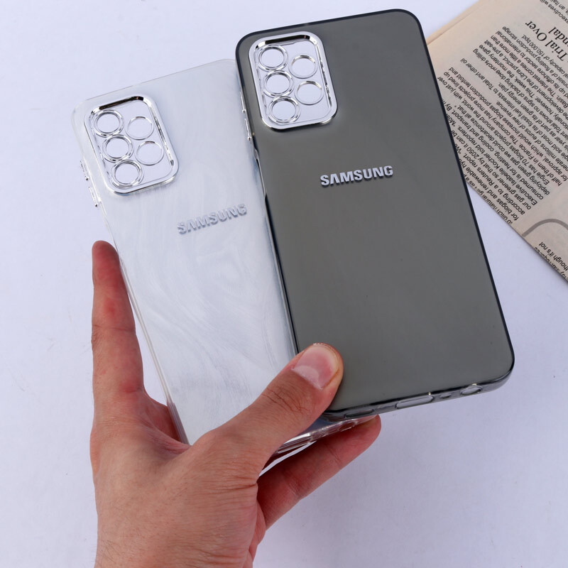 قاب PC سامسونگ Galaxy A32 5G براق متال محافظ لنزدار