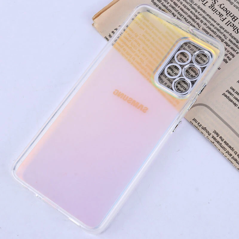 قاب PC سامسونگ Galaxy A32 4G براق متال محافظ لنزدار