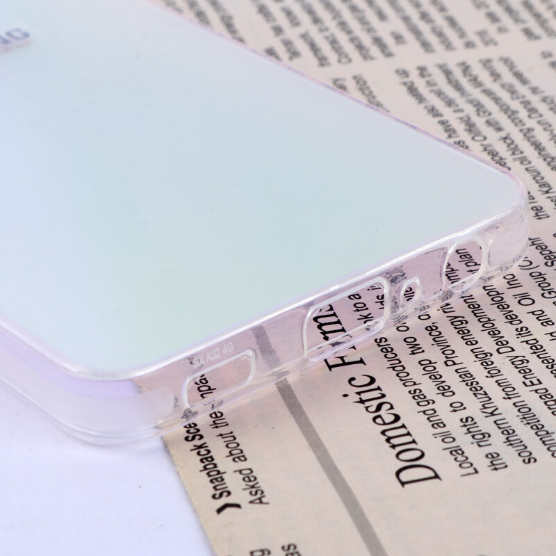 قاب PC سامسونگ Galaxy A32 4G براق متال محافظ لنزدار