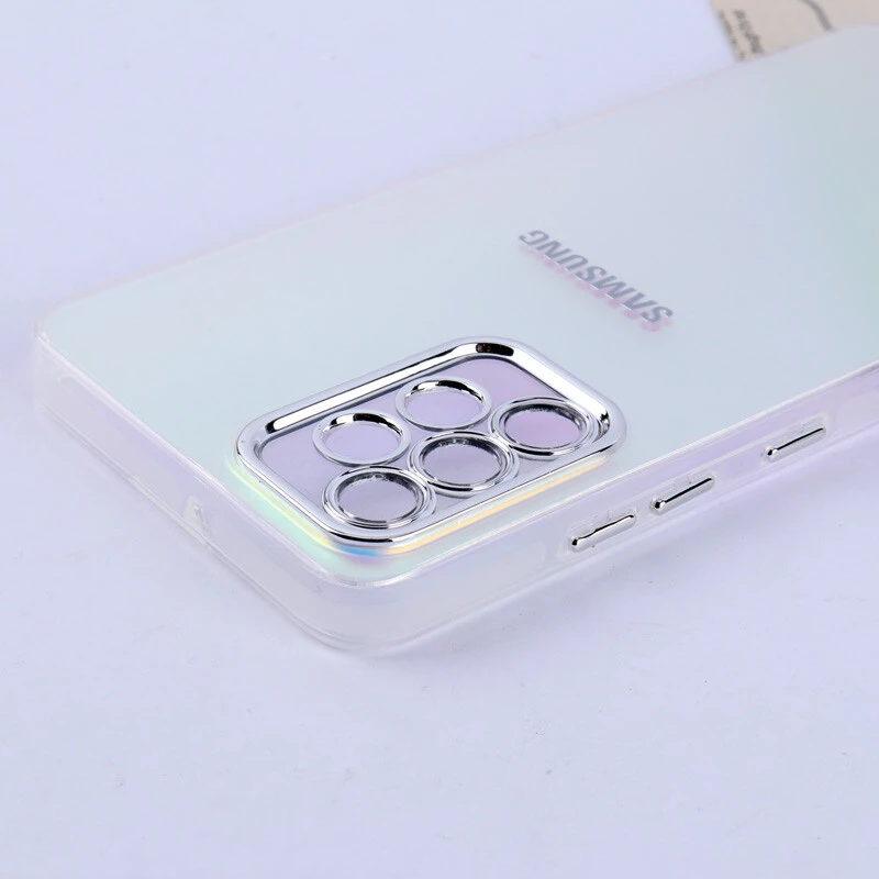 قاب PC سامسونگ Galaxy A32 4G براق متال محافظ لنزدار