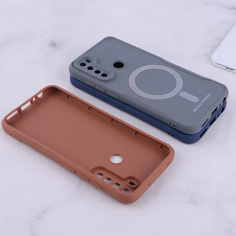 قاب ژله ای Design By Defender شیائومی Redmi Note 8 طرح مگ سیف محافظ لنزدار