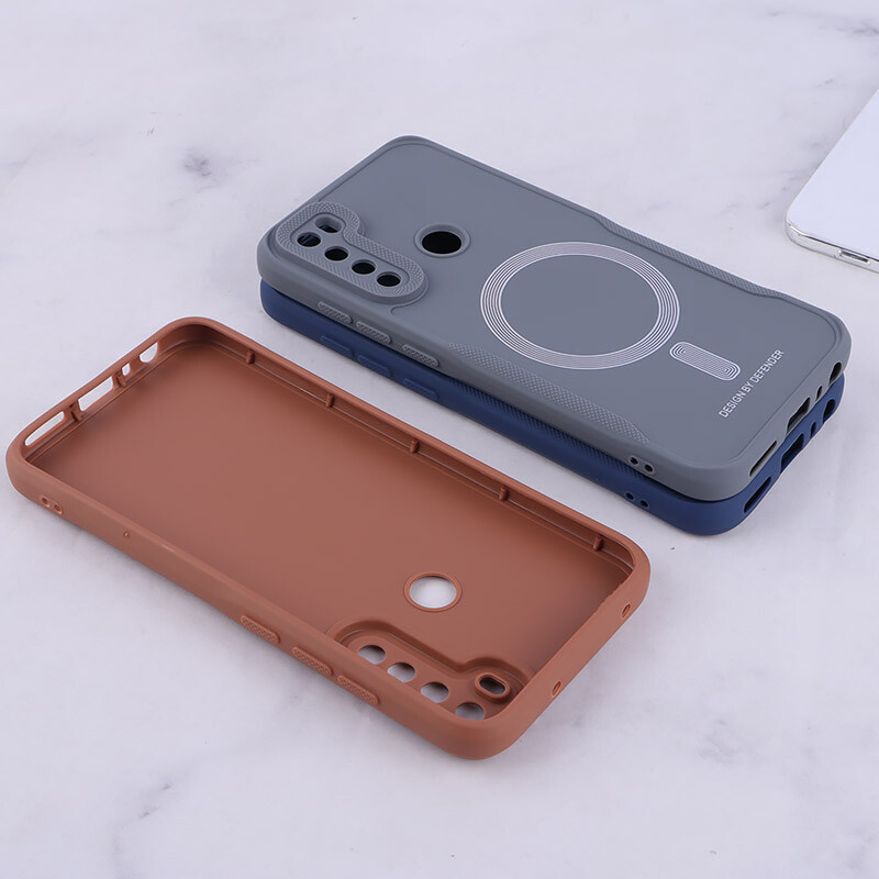 قاب ژله ای Design By Defender شیائومی Redmi Note 8 طرح مگ سیف محافظ لنزدار