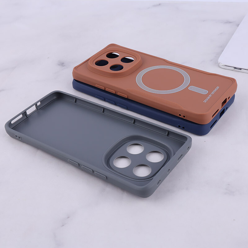 قاب ژله ای Design By Defender شیائومی Redmi Note 14 Pro Plus 5G طرح مگ سیف محافظ لنزدار