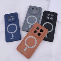 قاب ژله ای Design By Defender شیائومی Redmi Note 14 Pro Plus 5G طرح مگ سیف محافظ لنزدار