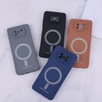 قاب ژله ای Design By Defender شیائومی Poco X3 / X3 NFC / X3 Pro طرح مگ سیف محافظ لنزدار