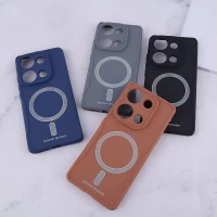 قاب ژله ای Design By Defender شیائومی Redmi Note 13 Pro 4G طرح مگ سیف محافظ لنزدار