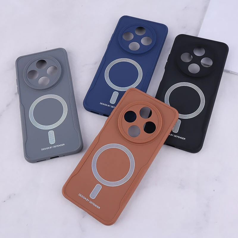 قاب ژله ای Design By Defender شیائومی Redmi A4 / 14C / 14R / Poco C75 طرح مگ سیف محافظ لنزدار