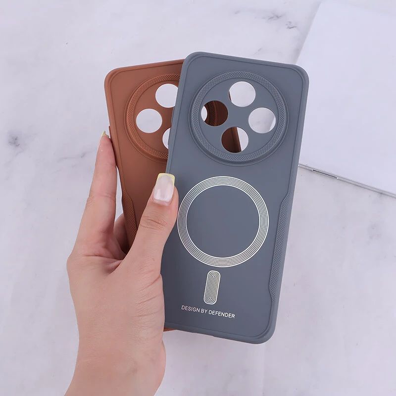 قاب ژله ای Design By Defender شیائومی Redmi A4 / 14C / 14R / Poco C75 طرح مگ سیف محافظ لنزدار
