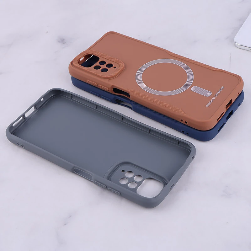 قاب ژله ای Design By Defender شیائومی Redmi Note 11 / 11S 4G طرح مگ سیف محافظ لنزدار