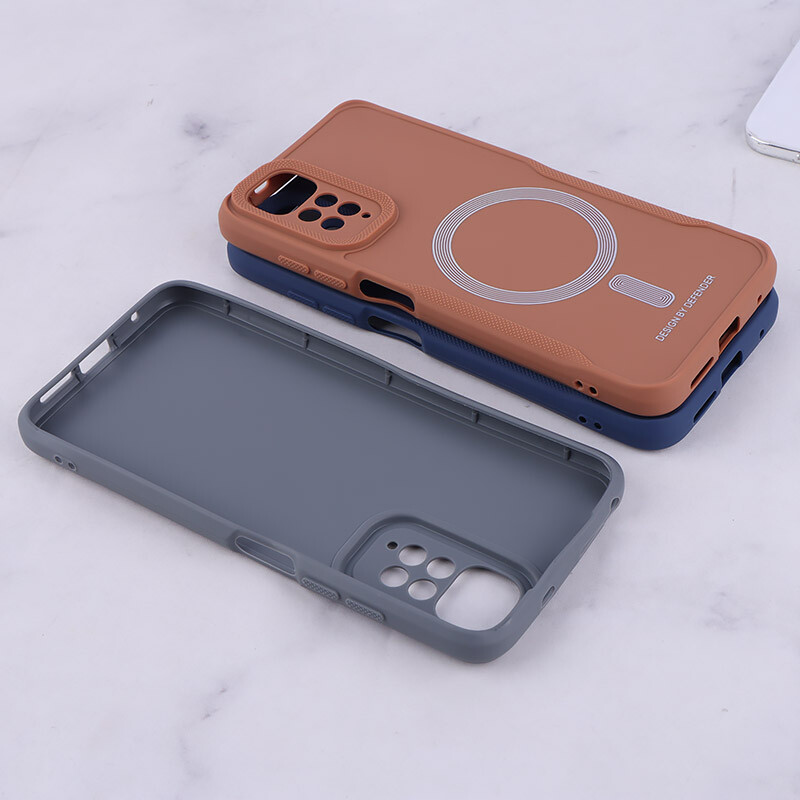 قاب ژله ای Design By Defender شیائومی Redmi Note 11 / 11S 4G طرح مگ سیف محافظ لنزدار