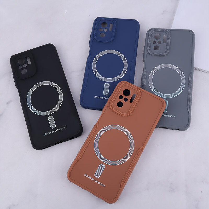 قاب ژله ای Design By Defender شیائومی Redmi Note 10 4G / 10s طرح مگ سیف محافظ لنزدار