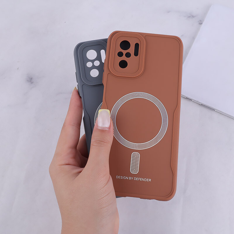 قاب ژله ای Design By Defender شیائومی Redmi Note 10 4G / 10s طرح مگ سیف محافظ لنزدار