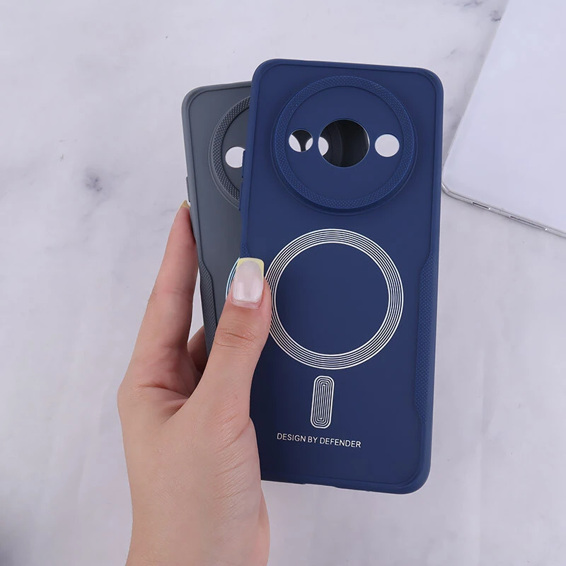 قاب ژله ای Design By Defender شیائومی Redmi A3 / A3X / Poco C61 طرح مگ سیف محافظ لنزدار