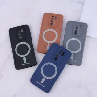 قاب ژله ای Design By Defender شیائومی Redmi Note 8 Pro طرح مگ سیف محافظ لنزدار