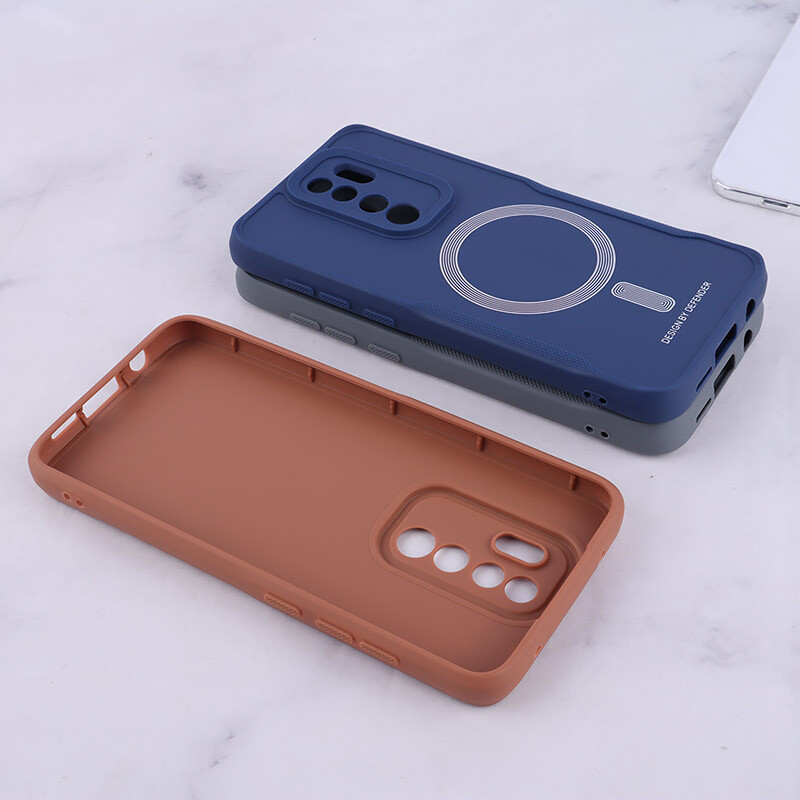 قاب ژله ای Design By Defender شیائومی Redmi Note 8 Pro طرح مگ سیف محافظ لنزدار