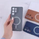 قاب ژله ای Design By Defender سامسونگ Galaxy S25 Ultra طرح مگ سیف محافظ لنزدار