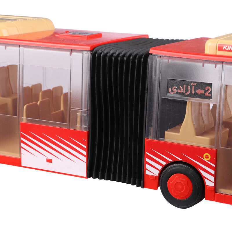 ماشین اسباب بازی اتوبوس بی آر تی درج توی 12102