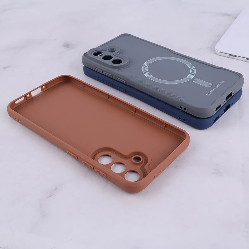 قاب ژله ای Design By Defender سامسونگ Galaxy A36 طرح مگ سیف محافظ لنزدار