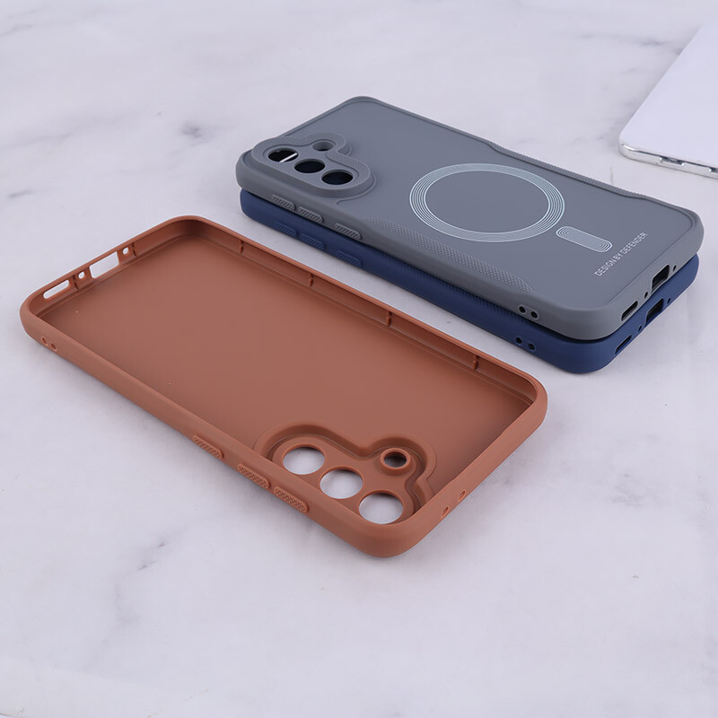 قاب ژله ای Design By Defender سامسونگ Galaxy A36 طرح مگ سیف محافظ لنزدار