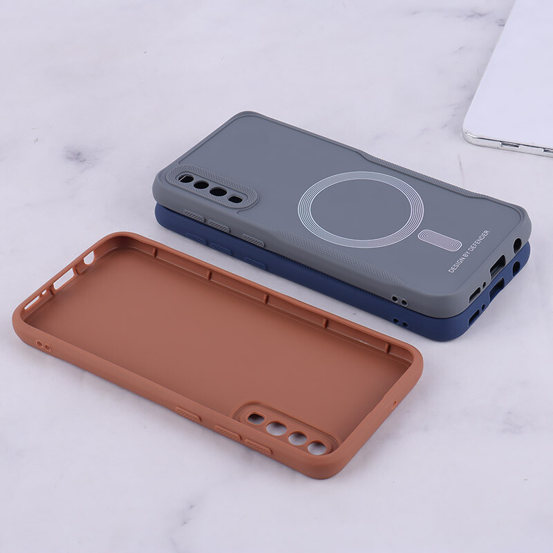 قاب ژله ای Design By Defender سامسونگ Galaxy A30s / A50 / A50s طرح مگ سیف محافظ لنزدار